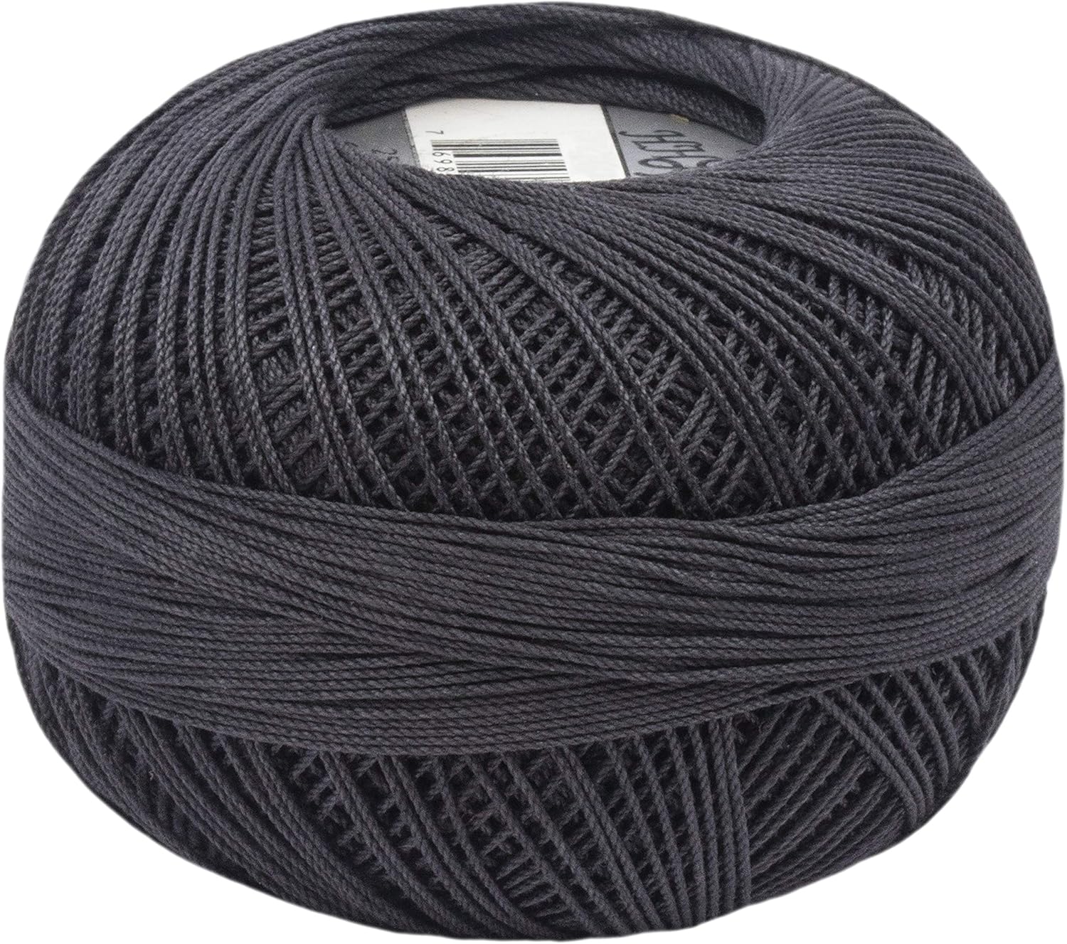 Handy Hands Lizbeth Premium Cotton Thread, Charcoal
