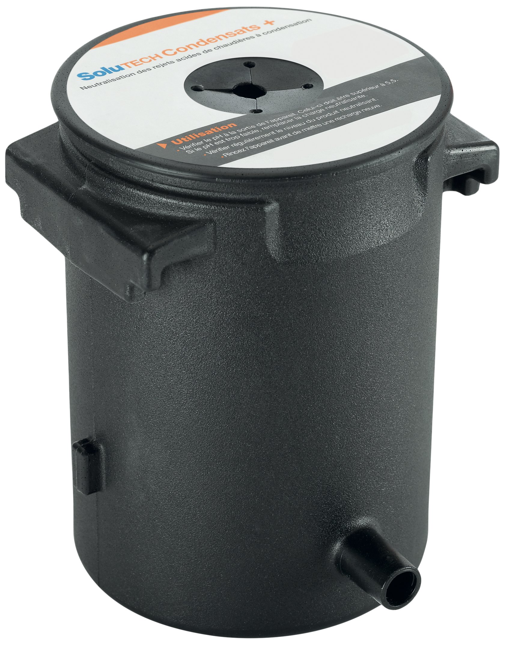 solutech condensación – Neutralizador de los rejets acides – calderas de condensación pared – hasta 350 kW, piel sintética – Autonomía de 6 meses a 1 año