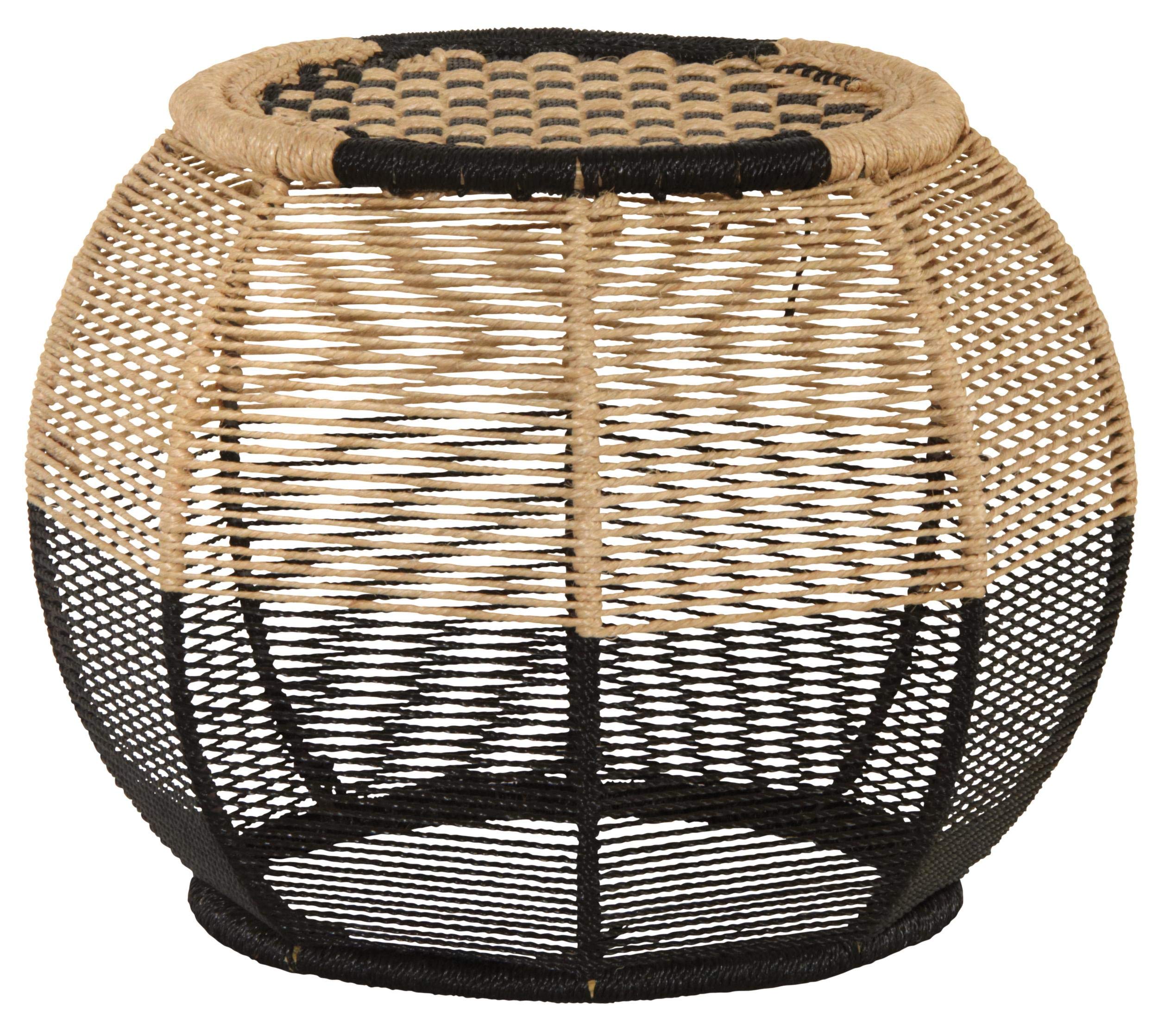 Tabouret en corde tressée pour sublimer le confort de votre chambre