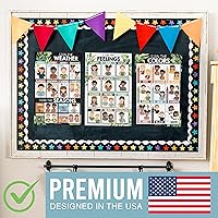 Vista 4 de Hadley Designs Carteles de lenguaje de señas para decoración de aula, 8 carteles ASL para el aula, tabla de lenguaje de señas estadounidense