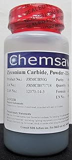 Zirconium Carbide, Powder -325 mesh, 99.5% (Metals Basis, ex Hf), 50g