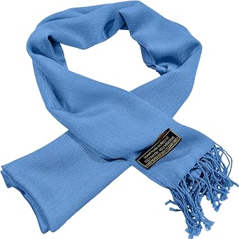 CJ Apparel Mens Nepalese Solid Color Design Fashion Scarf Seconds Scarves Face/Neck Wrap Gift Hand Made in Nepal New