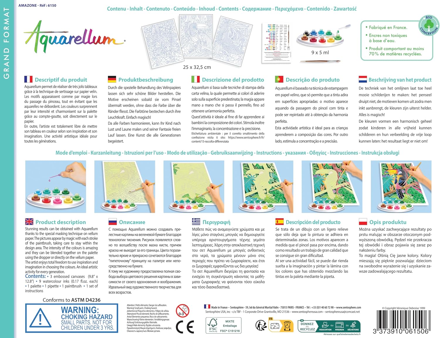 Sento Sphere SEN6150A Aquarellum Craft Kits