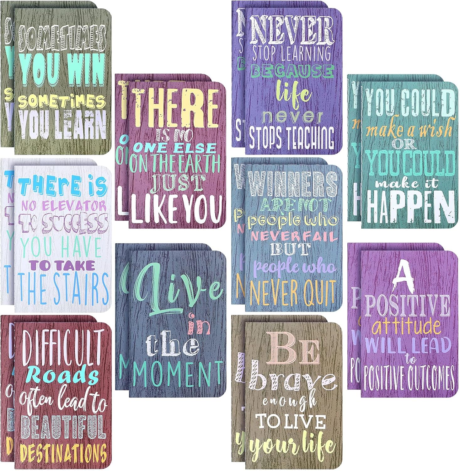 Inspirational gifts Notepads Mini Motivational Journal