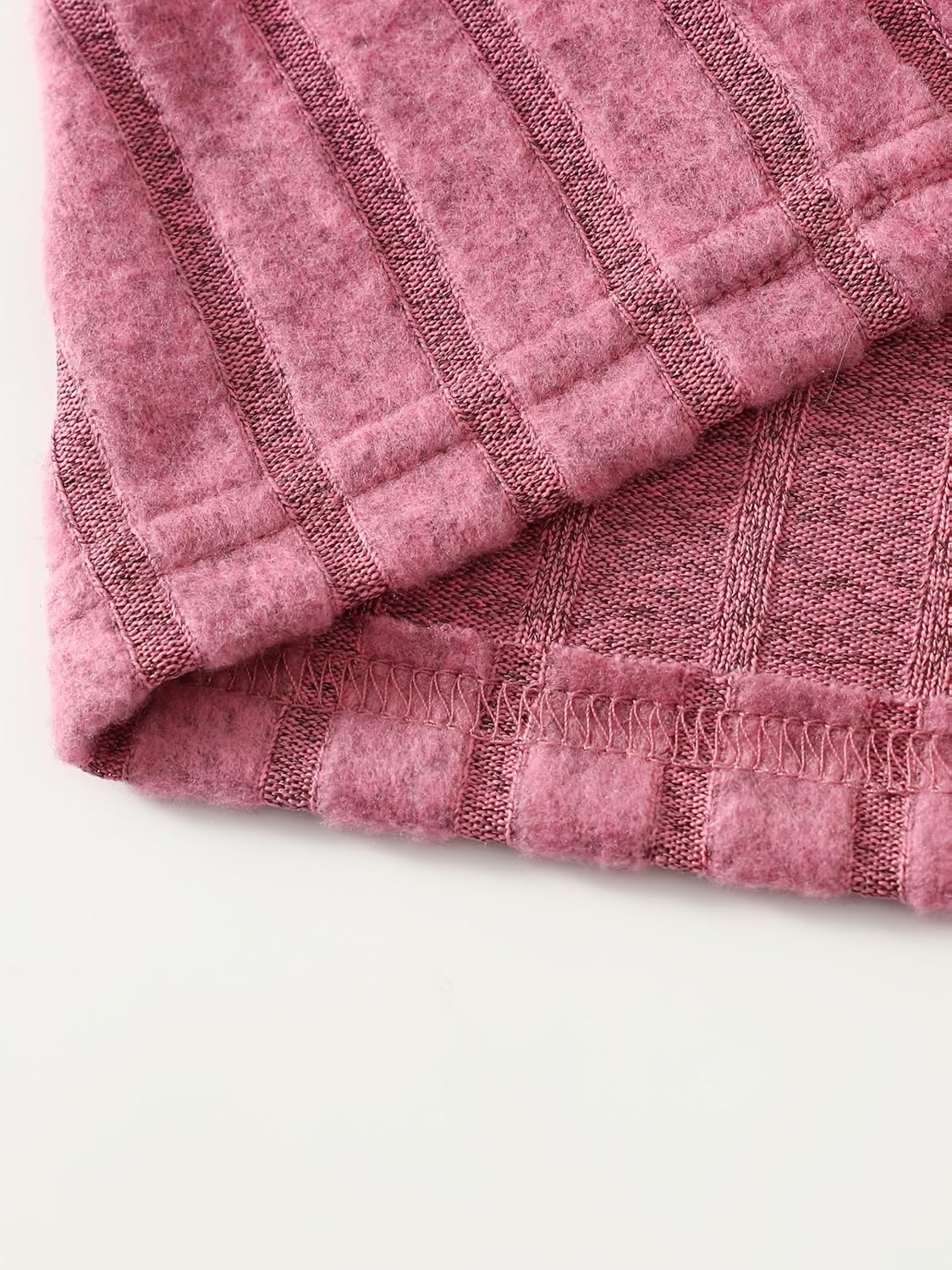 Girls 6 Pieces Knited Shorts Set Casual Short Sleeve Tee Tops and Shorts Sets 4-12Y - Image 5