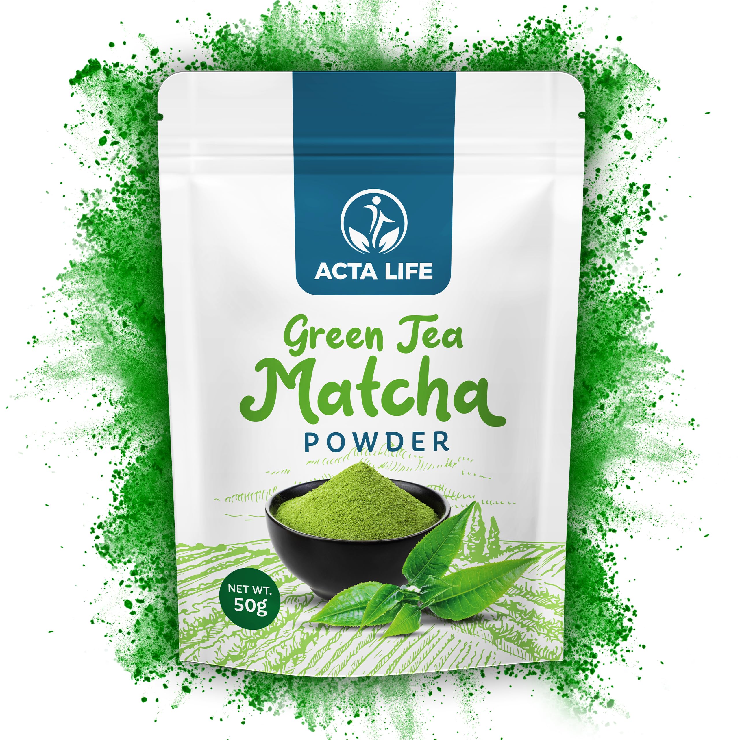 Buy ACTA LIFE 50g. The Finest Ceremonial Grade Matcha Green Tea Powder