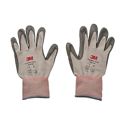 CGM-GU Guantes de agarre confortable - uso general, M, gris, 1