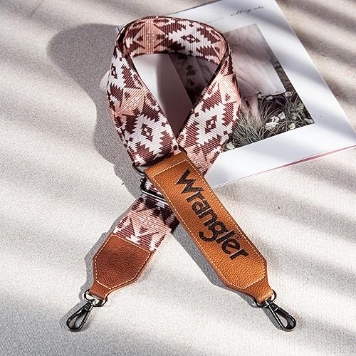 Miniatura 2 de Wrangler Strap Western Purse Straps Replacement Crossbody Handbag Adjustable Aztec Wide Guitar Strap