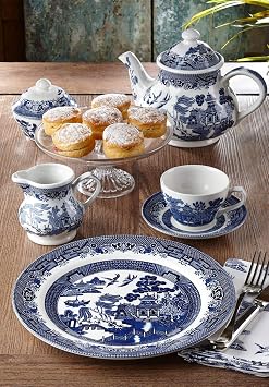 Churchill Blue Willow Teapot 40-ounce