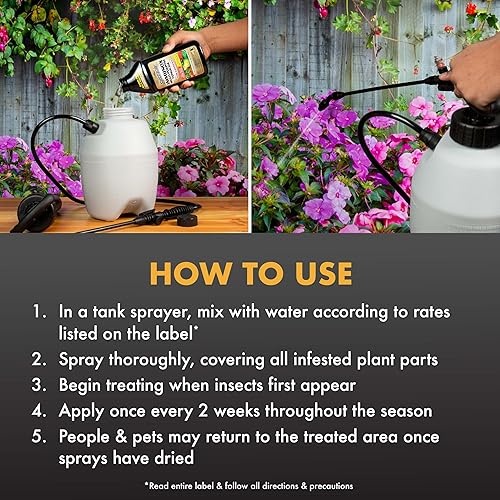 Miniatura 7 de Spectracide Malathion Repelente concentrado para insectos, Paquete de 60