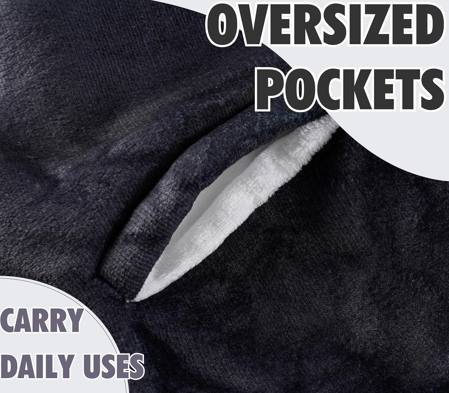 Father-in-law Gifts Wearable Blanket Hoodie, Oversized Wearing Blanket for Father-in-law - BEST