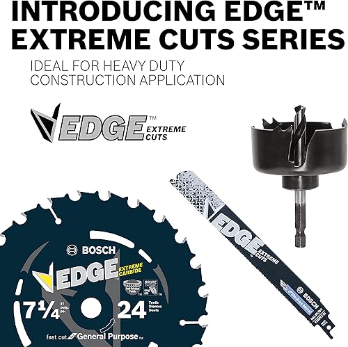 Miniatura 6 de BOSCH DCB760 - Hoja de sierra circular de 7-14 pulgadas con borde de 60 dientes para acabado extrafino