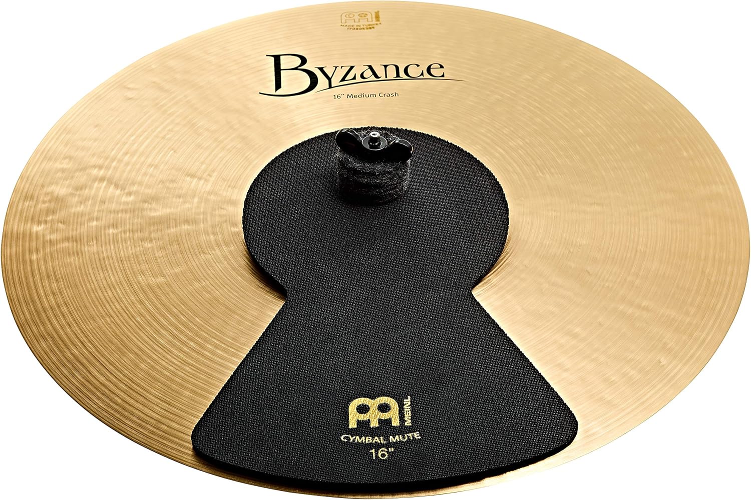 MEINL Cymbals - 18" Cymbal Mute (MCM-18), Black, 18" Cymbals - Image 3