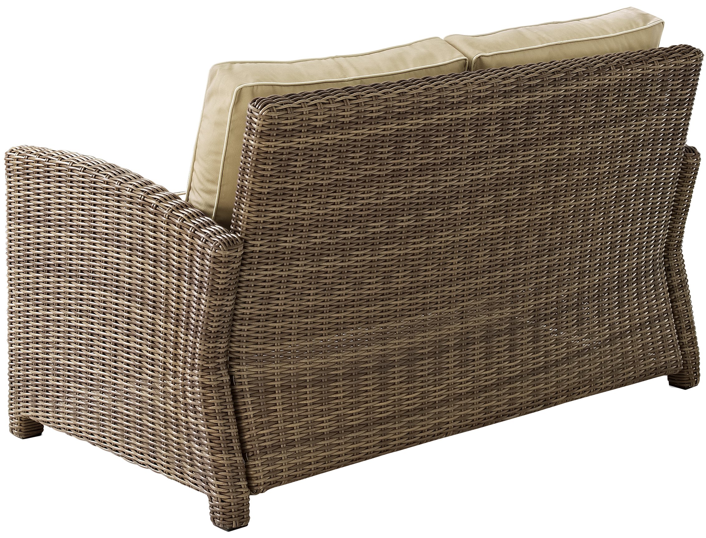 Small Loveseat For Small Spaces Crosley Bradenton Outdoor Loveseat