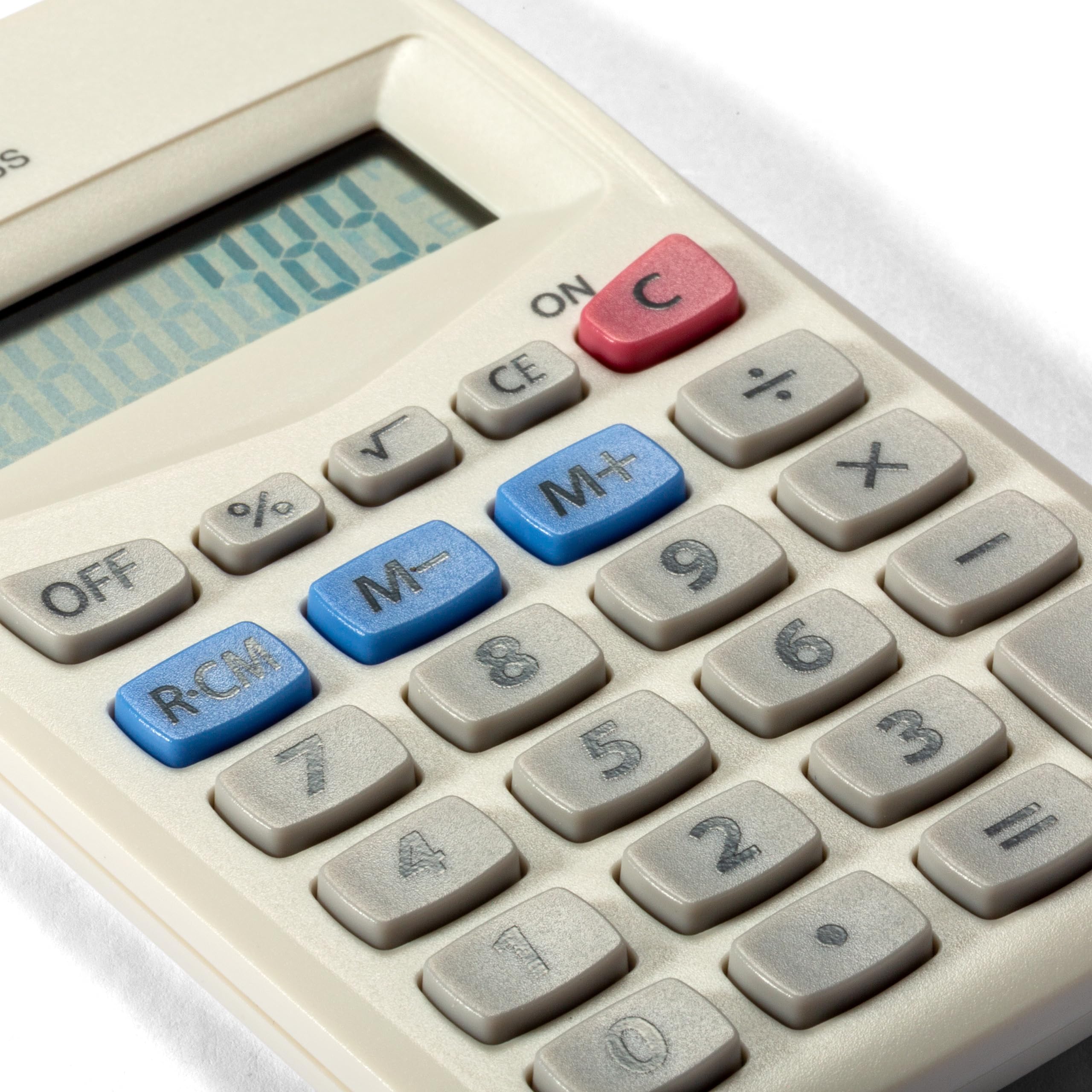 Sharp EL-233SB calculatrice Poche Calculatrice basique Blanc - Calculatrices (Poche, Calculatrice basique, 8 chiffres, Blanc)