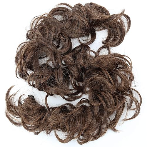 CAISHA Hairpiece Hair Wrap Heat-resistant Synthetic Fibres Curly Messy Updo