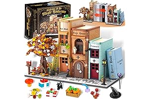 LEGO Library Bookends: Enchanting Home Décor with Endless Building Possibilities