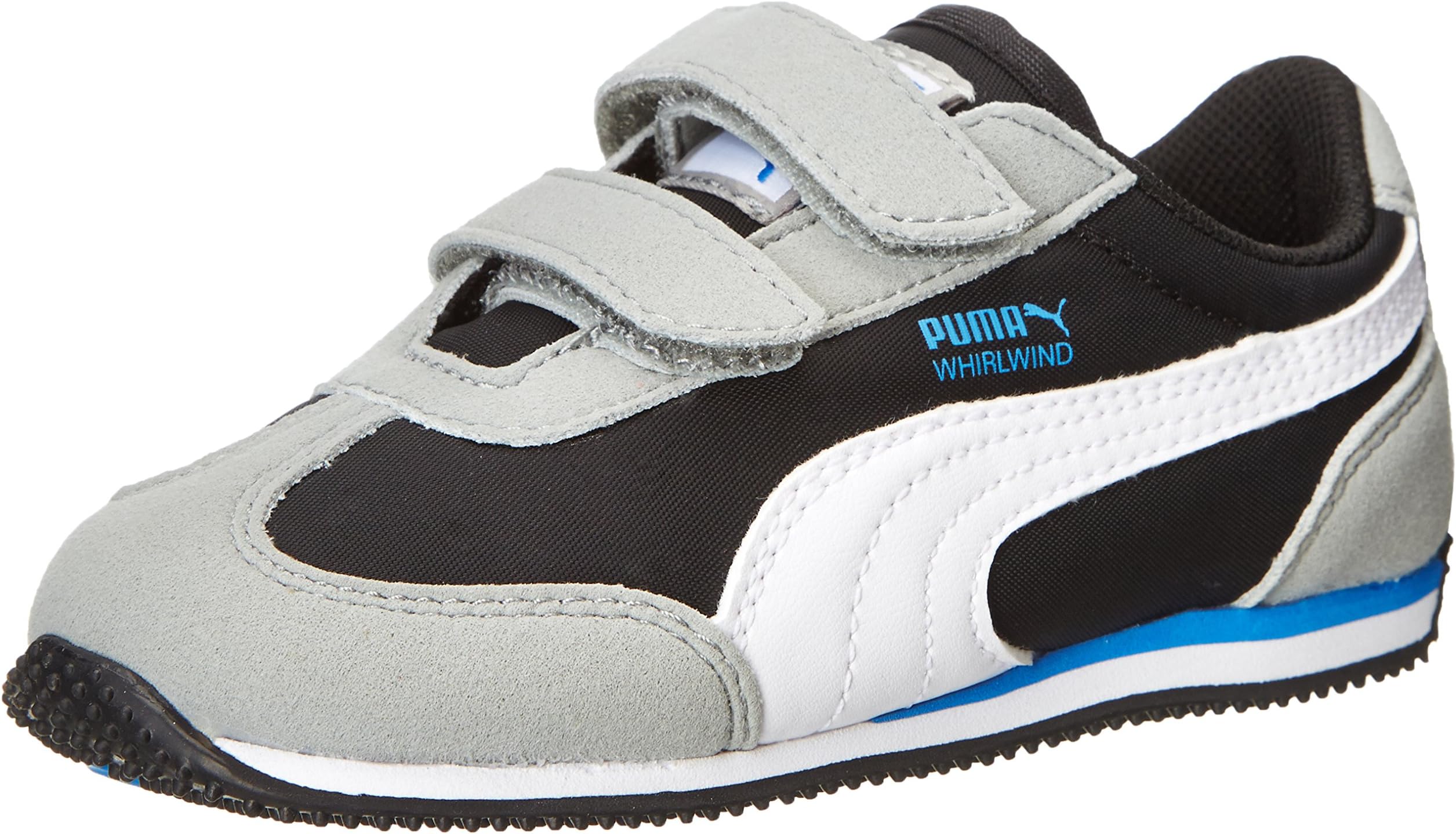 PUMA mens Smash 2 Hook and Loop Fresh Sneaker, Puma White-puma White Peacoat, 7.5 US