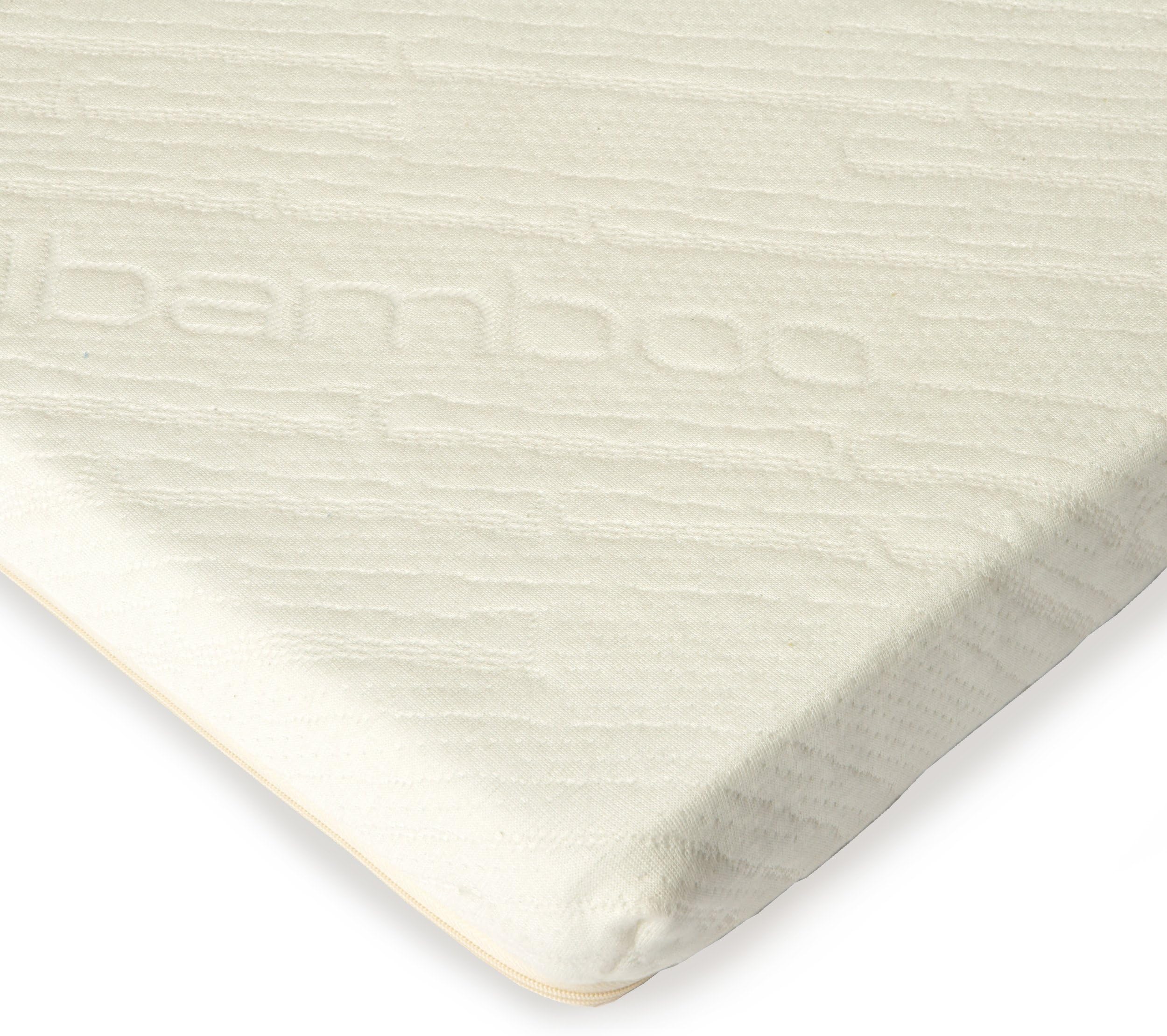 Sleep Creations Aerus Natural 2-1/2-Inch Memory Foam Mattress Topper with Cover, Queen