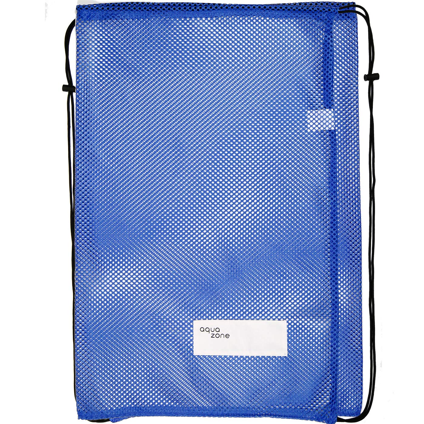 Mesh Bag Drawstring Sports Equipment Bags For Swimming Beach Diving Travel Gym (Blue-1, 18 * 30)