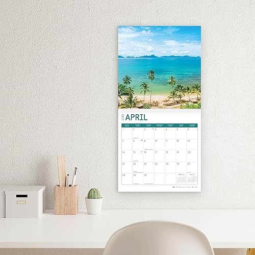 Miniatura 7 de Bright Day - Calendario mensual de pared 2024 Filipinas, 12 x 12 pulgadas, playas de Manila, Boracay