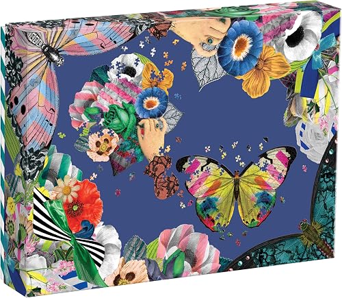 Galison Christian Lacroix Heritage Collection Frivolités Set of 2 Shaped Puzzle Set