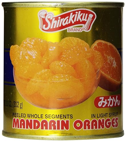 Shirakiku Mandarin Oranges, 11 onzas (paquete de 12)