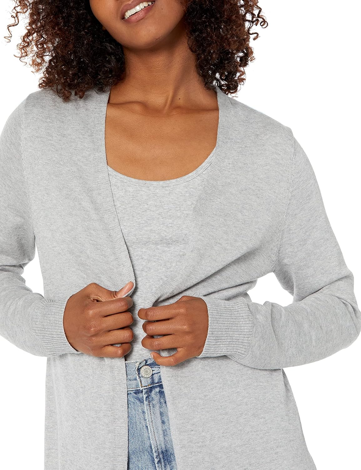 Women's Open-Front Cardigan
