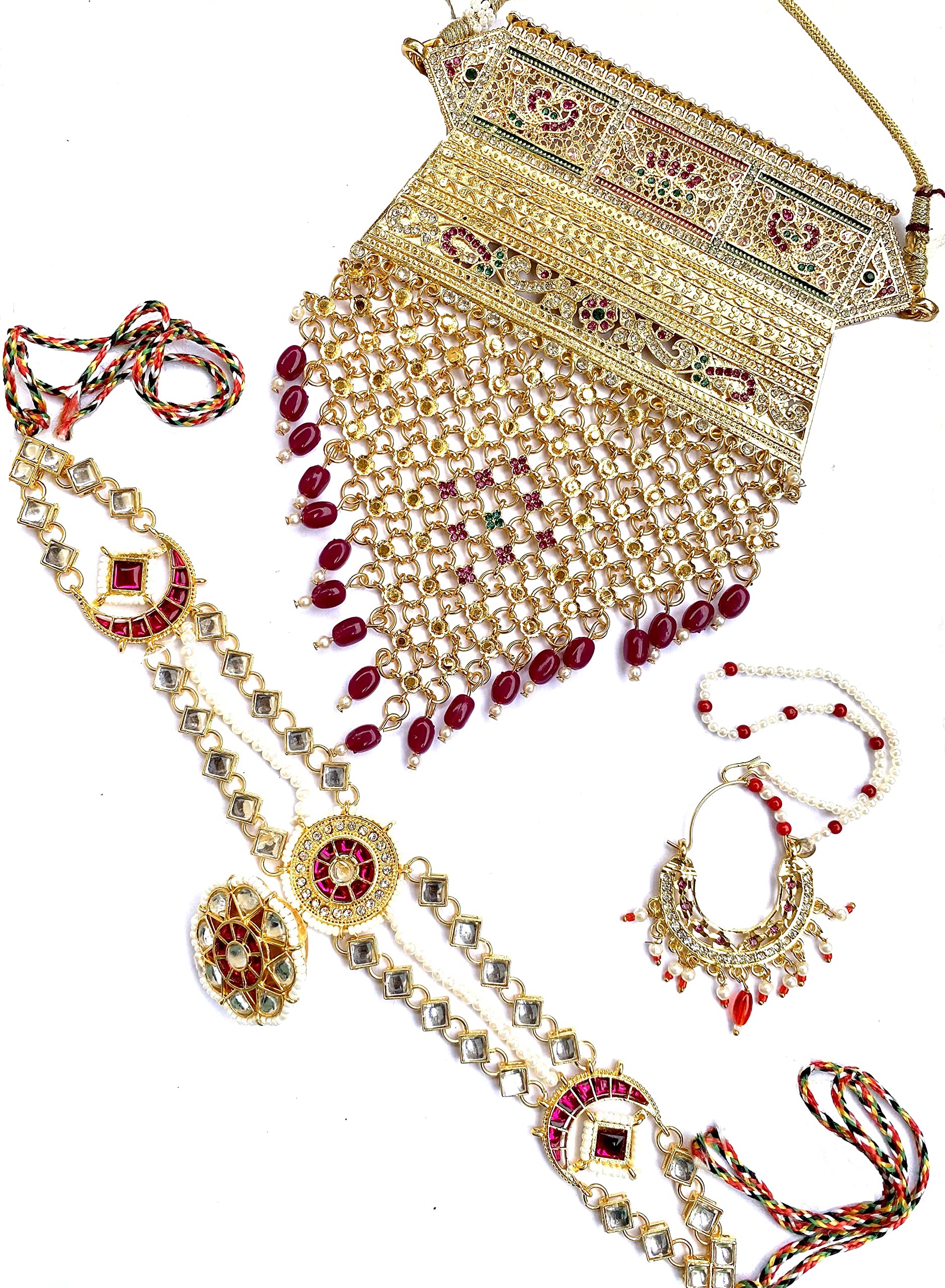 See full amazon price history chart for RISYANKA JEWELS Women Stylish brass gold plated rajputi aad set RJ375 RISYANKA JEWELS Women Stylish brass gold plated rajputi aad set RJ375 (B0BD73WVV3) Amazon Price History, Amazon Price Tracker