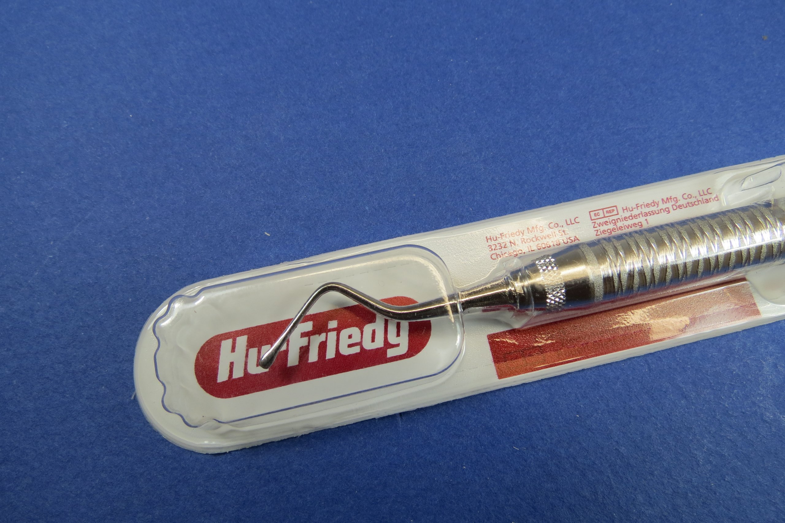Hu-Friedy FO10/116 #10/11 Orban File Scaler, #6 Satin Steel Handle