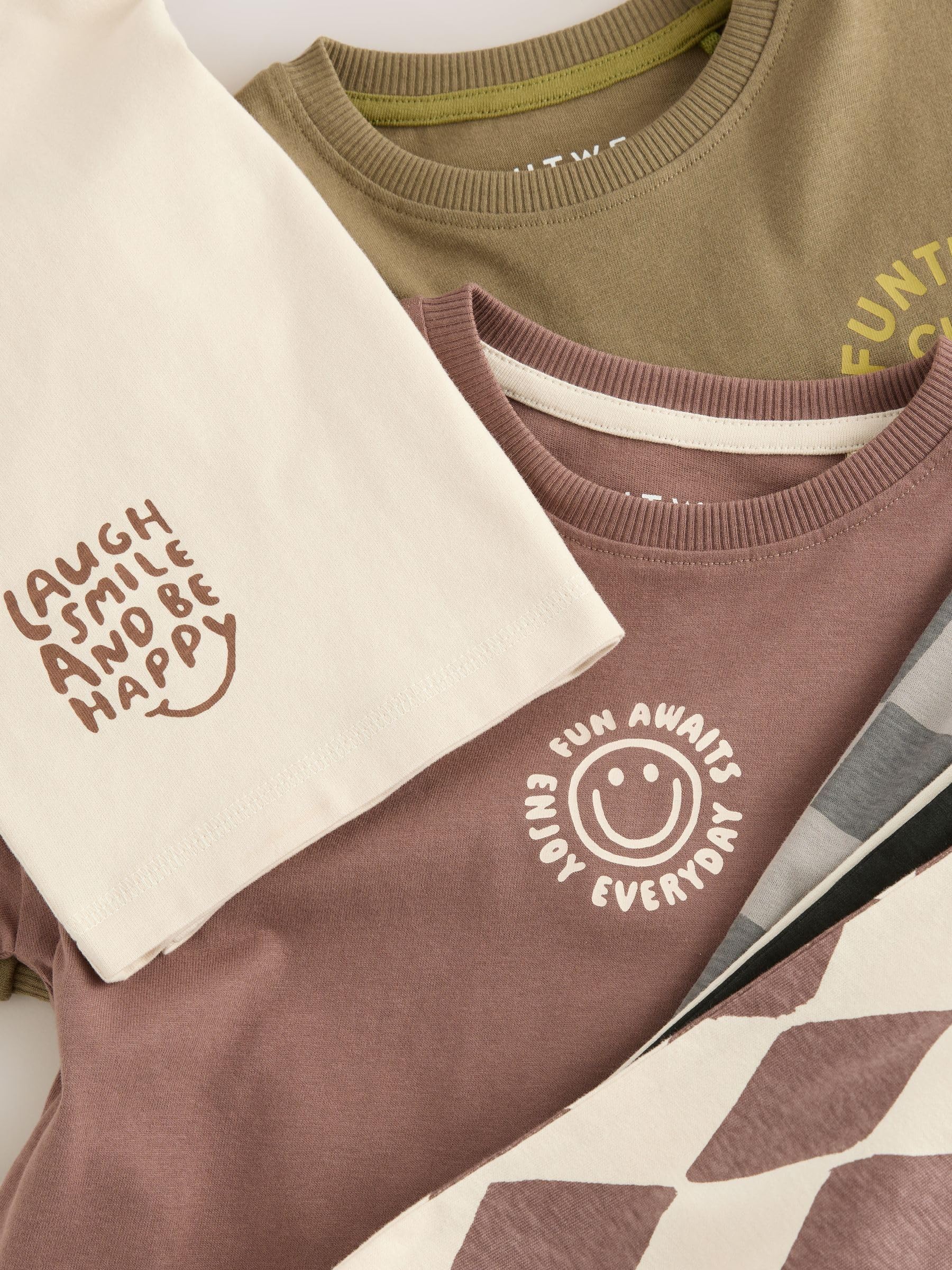 NEXT Jungen Oversized Fit Schlafanzüge, 3er Pack