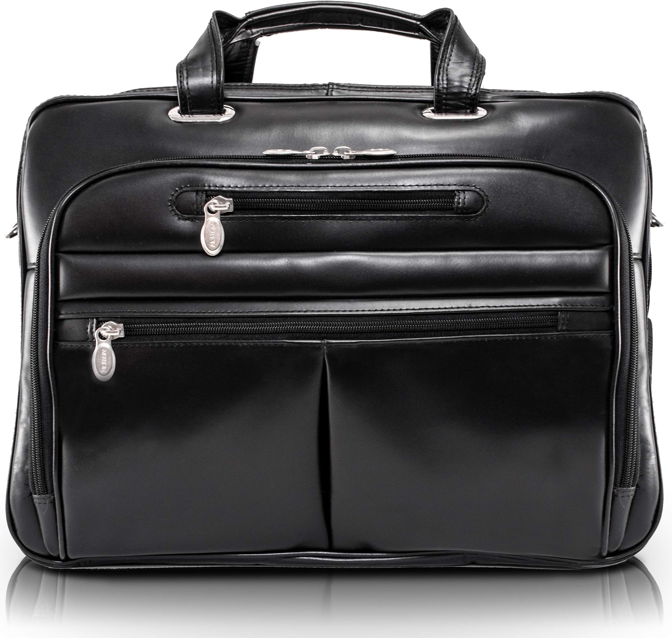 McKlein Rockford 17 Inch Laptop Case - Black, 43.2 cm (17 Inches) 2.27 kg