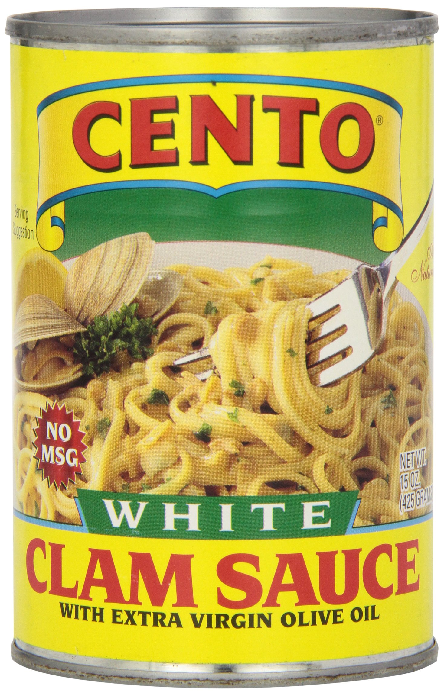 Cento White Clam Sauce, 15 Ounce