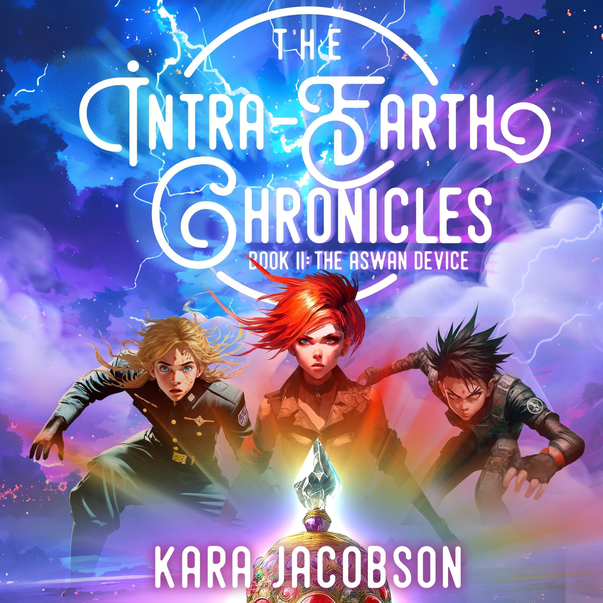 Cover art for The Intra-Earth Chronicles, Book II: The Aswan Device