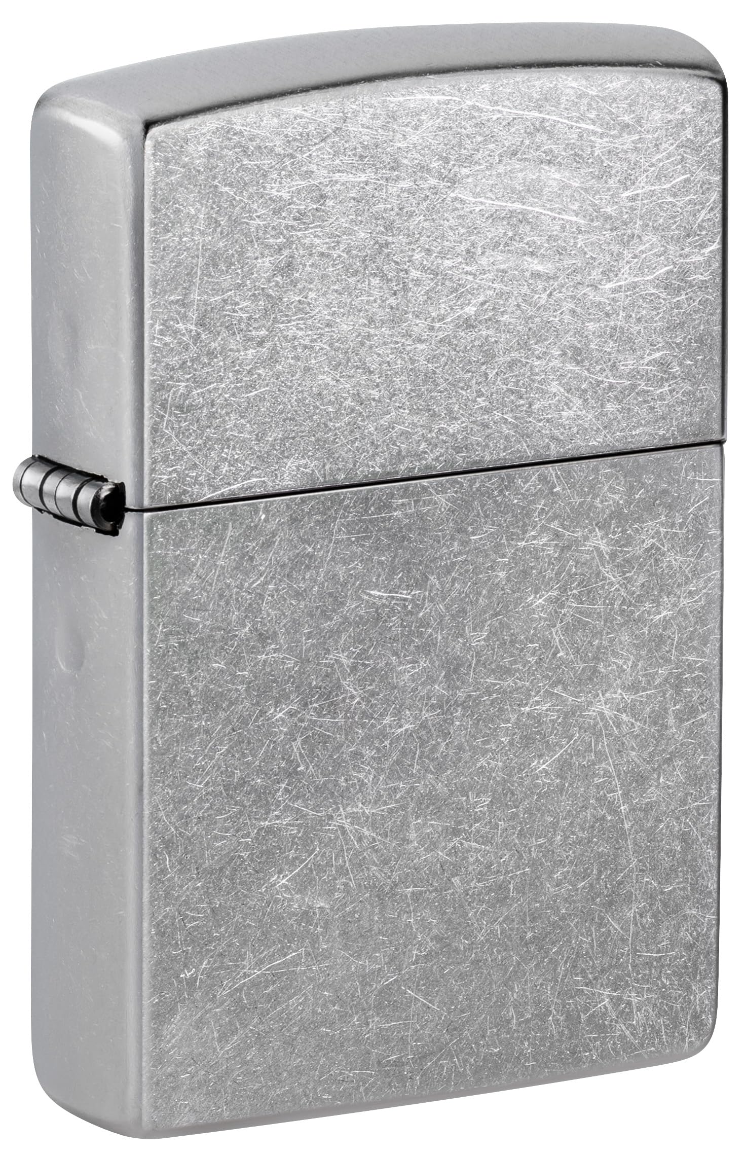 Zippo Sturmfeuerzeug Street Chrome + Feuerzeugbenzin 125ml
