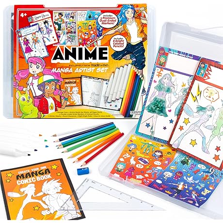 Manga Art Set: Transform Your Imagination into Captivating Comics