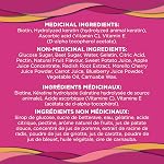 OLLY Supplément Gummy Beauté Indéniable pour femmes Grapefruit Glam avec biotine, kératine et vitamines C et E, 30 jours d'approvisionnement, 60 gummies