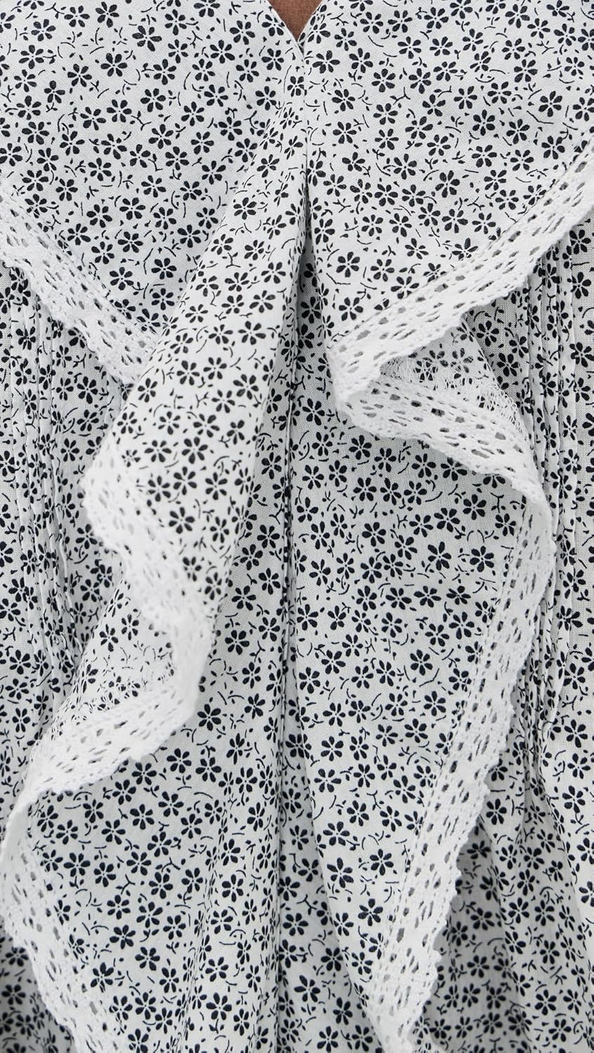 Madewell Women's Ruffled Puff Sleeve Top - Image 6