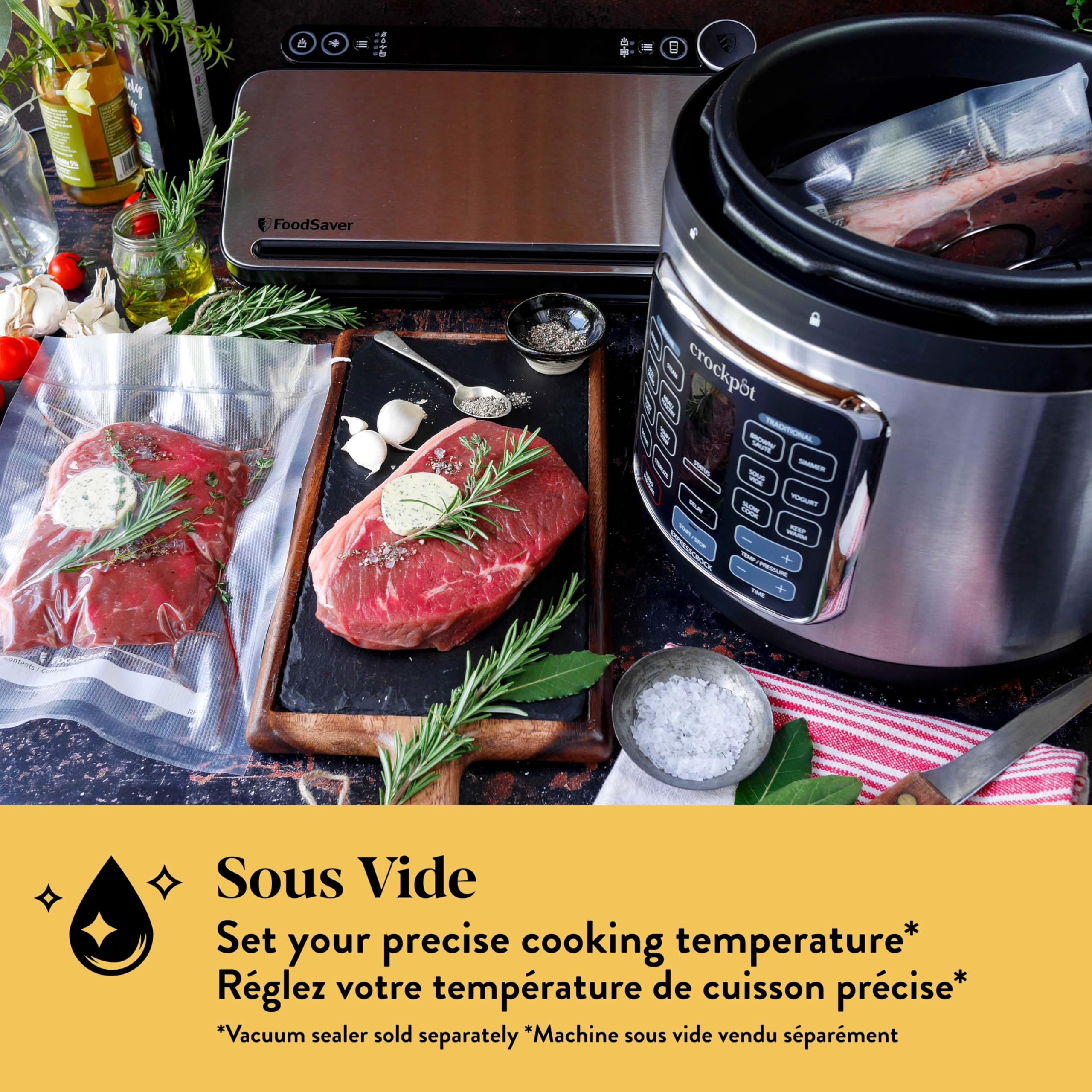 Crockpot Turbo Express Multikocher | 5,6 l (mehr als 6 Personen) | 14-in-1-Zubereitungsmöglichkeiten | SchongarerDampfreinigerSchnellkochtopf & mehr |CSC062X