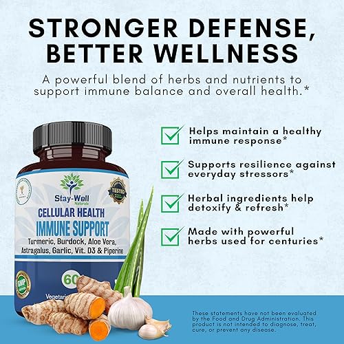 Miniatura 3 de Cellular Health Trio - Antioxidantes, ADN y apoyo inmunológico  Apoyo antienvejecimiento para la salud celular total del cuerpo  Suministro para 30