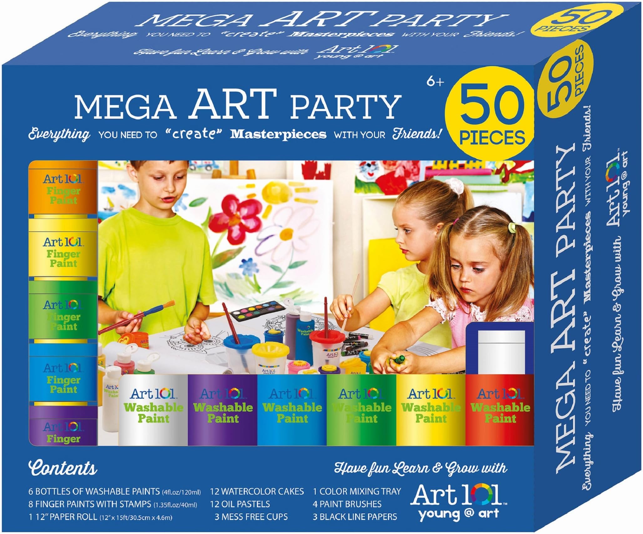Art 101 Mega Art Party 50-Piece Kit