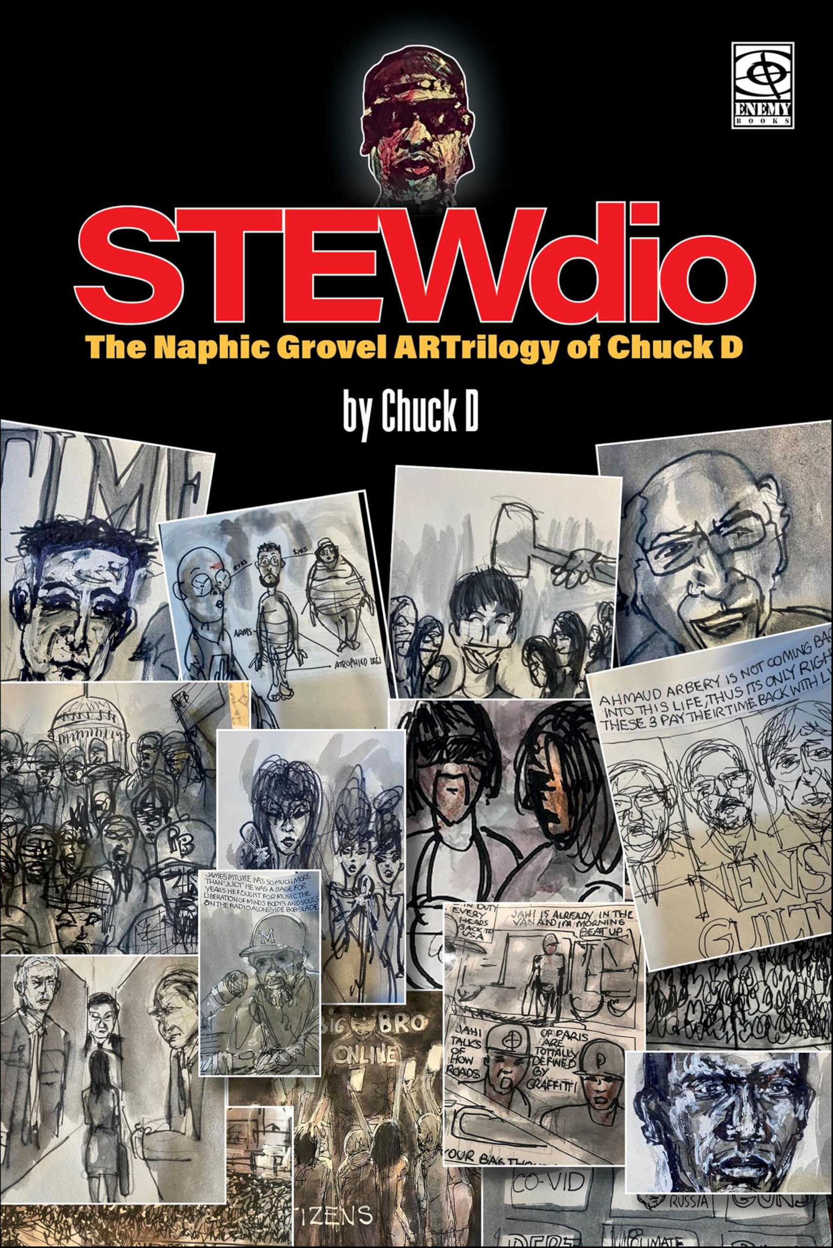 Idée cadeau Chuck D ARTrilogy beau livre pour fan de Public Enemy