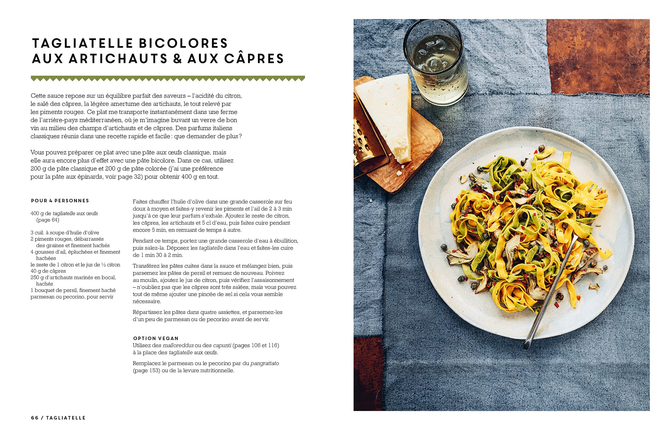 La main à la pâte: 40 recettes pour maîtriser l'art des pâtes italiennes