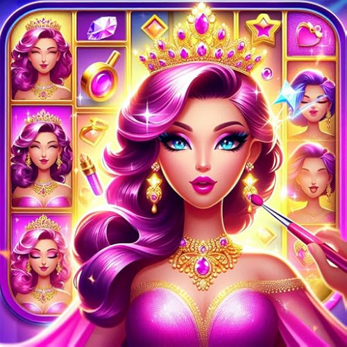 Princess Fashion Doll Makeover Glam Girls Dress Up Challenge 3D: Build Beauty Queen Stylist Makeup Salon Games 2025