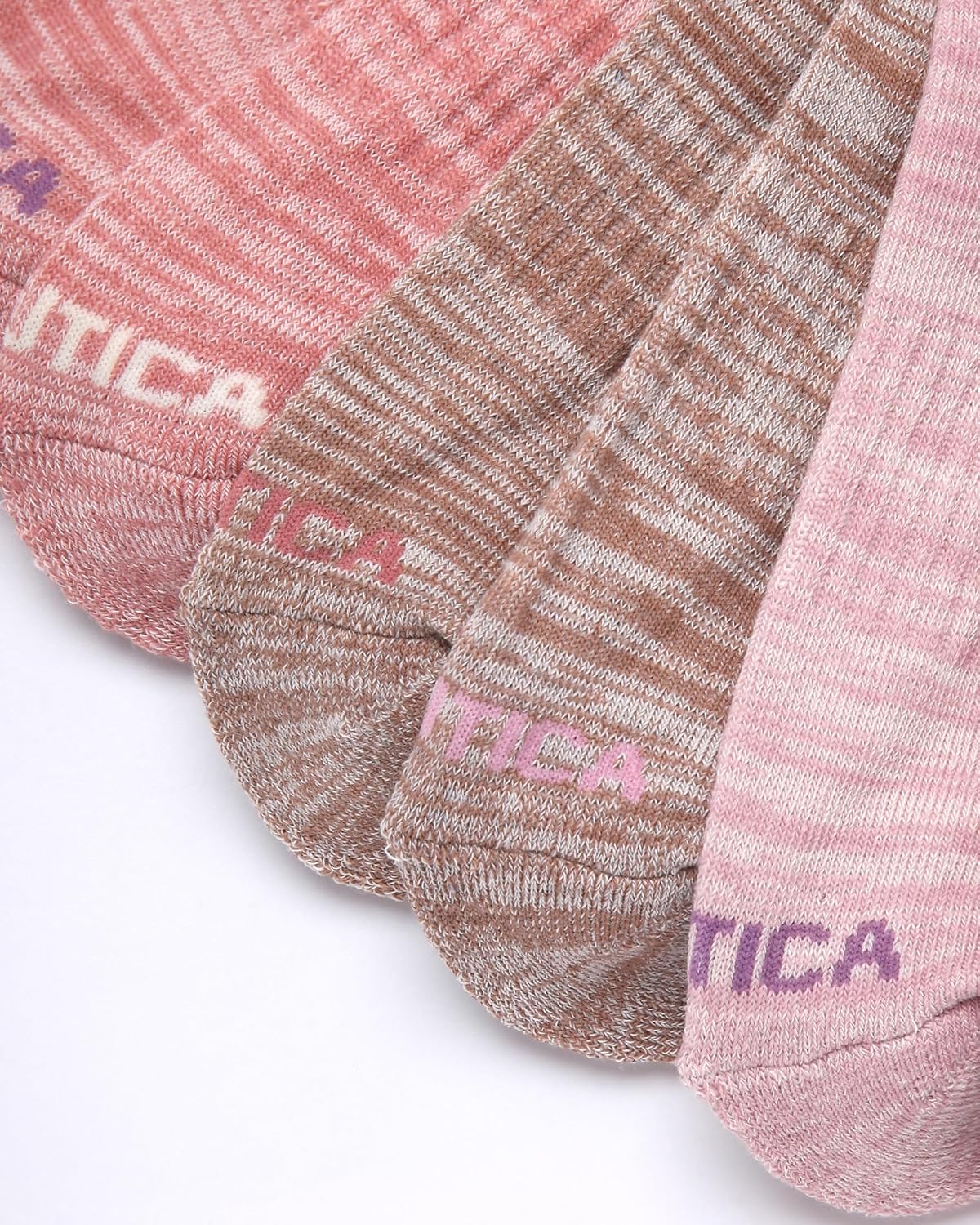 Nautica Womens Quarter Socks - 6 Pack Breathable Cushioned Athletic Performance Ankle Socks for Women (Sizes: 4-10) - Image 6