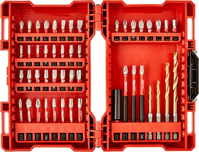 Milwaukee MW4932430906 Bit Set, Red