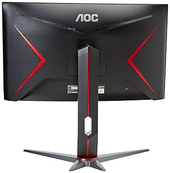 AOC 24インチ モニター 赤いアクセント付き Amazon.co.jp: AOC ゲーミング液晶モニター 24G2E5/11 (23.8