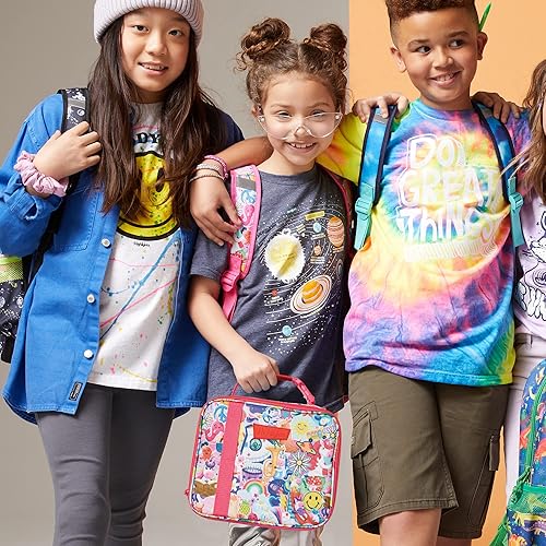 Miniatura 5 de Highlights for Children Lonchera para niños, loncheras aisladas reutilizables para niños y niñas, apta para alimentos, fácil de limpiar, para la