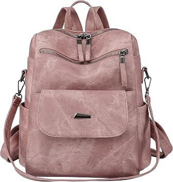 FSD.WG] Backpack Purse for Women Large Backpack Canvas Travel Backpack Fashion Backpack Purse Designer Ladies Shoulder Bags