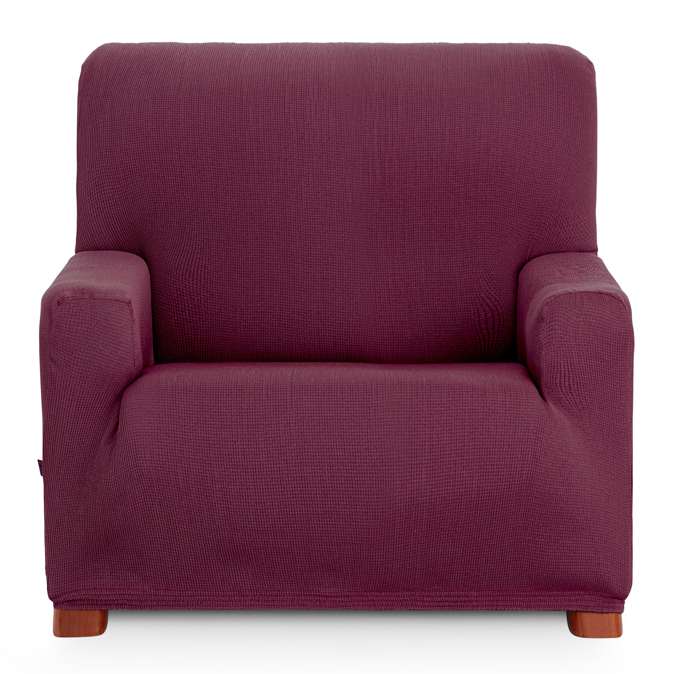 Eysa Ulises Elastic 1 Seat Sofa Cover, Red